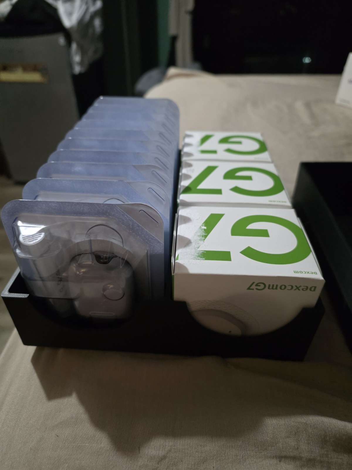 CGM Custom Storage Holders (G7 and Omnipod)
