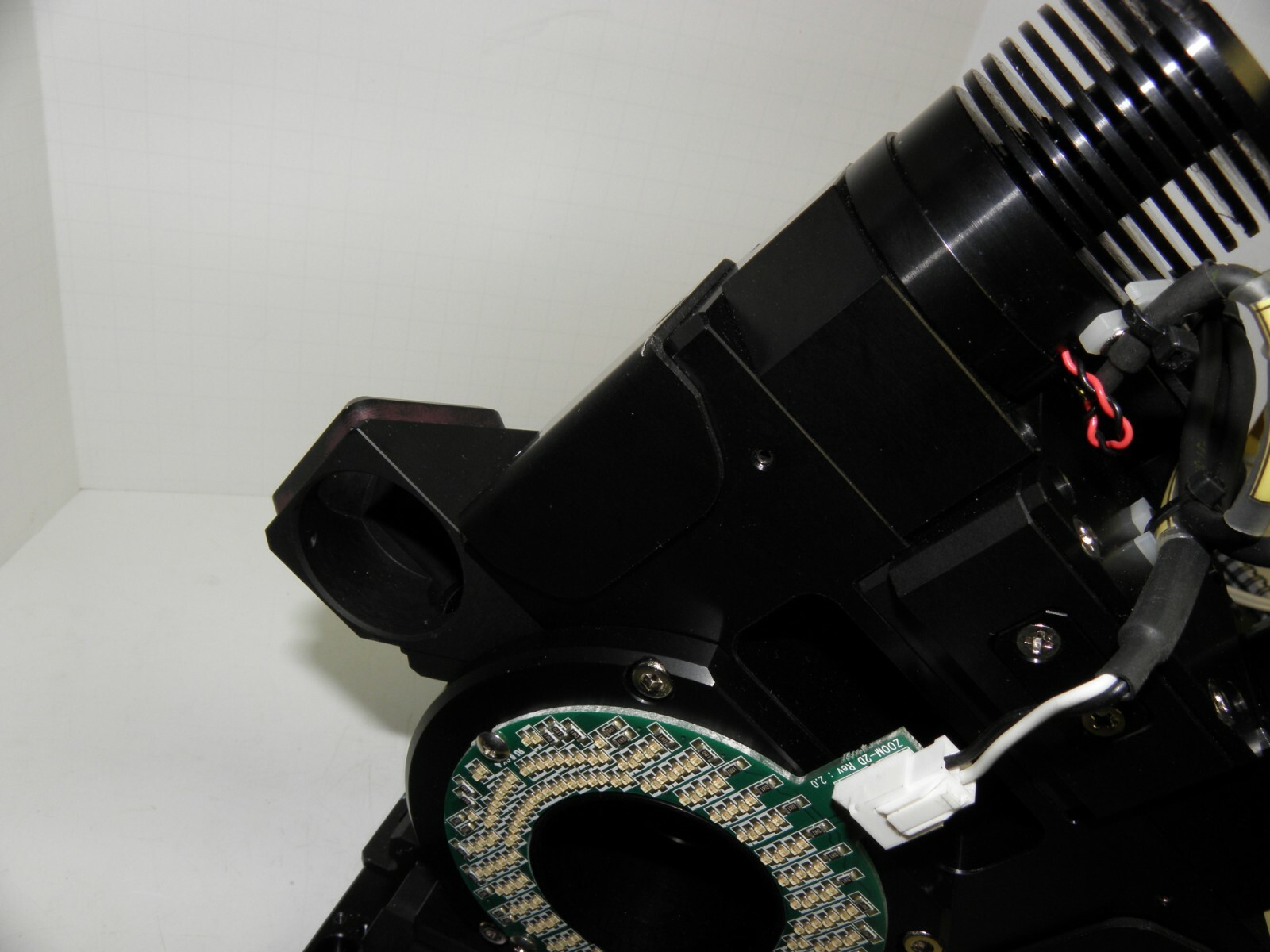 Machine Vision with Adimec-1000m and 145LED ring lamp and off axis illuminators