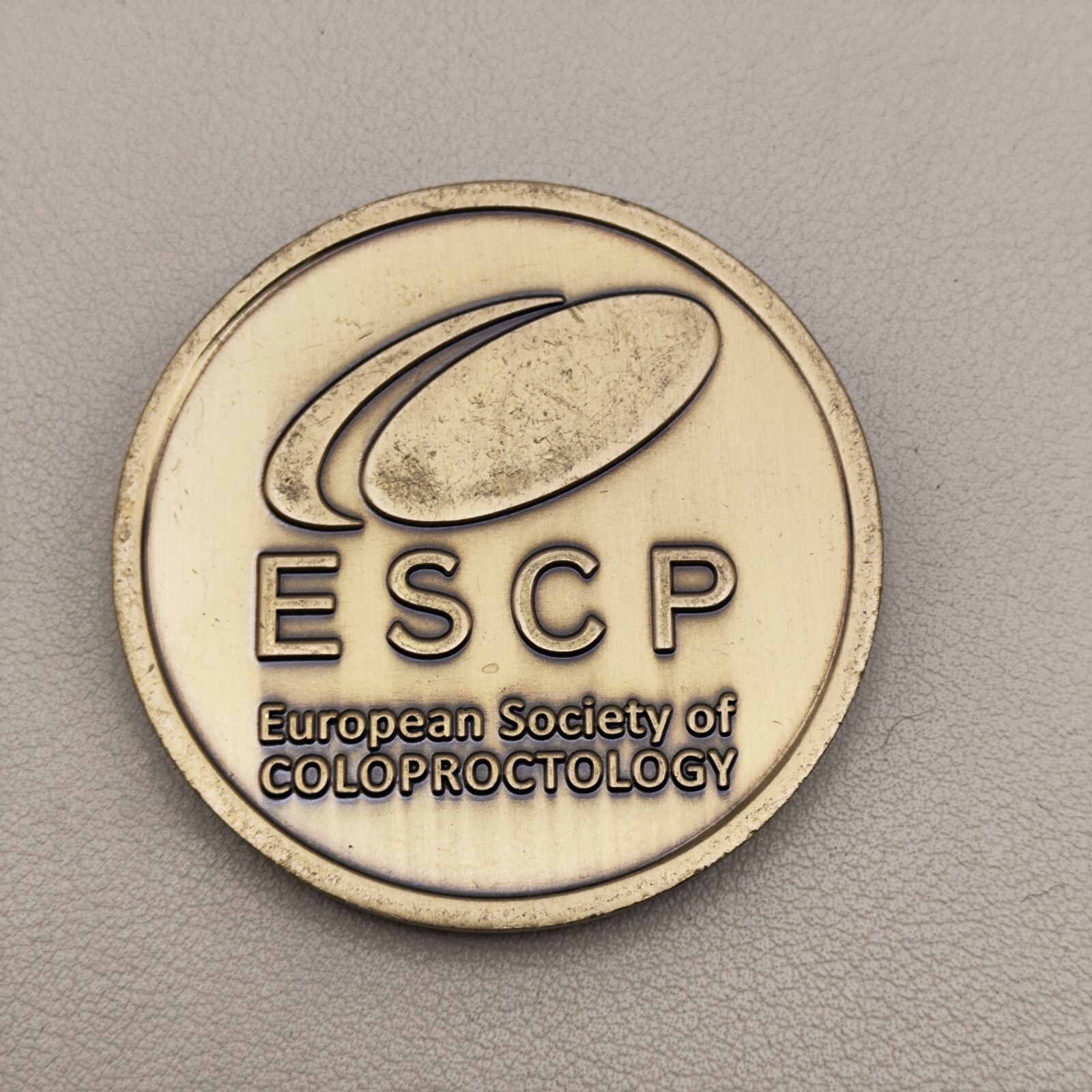 European Society of Colopro Ctology Lars Pahlman Award Challenge Coin