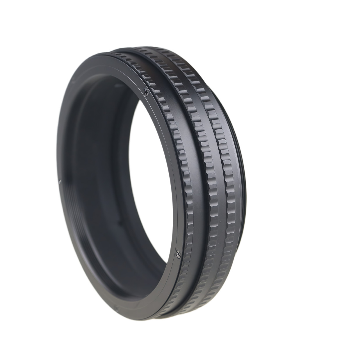 Pixco Adjustable Focus Helicoid Macro Mount Adapter for M77 to M77 Camera 17-31m