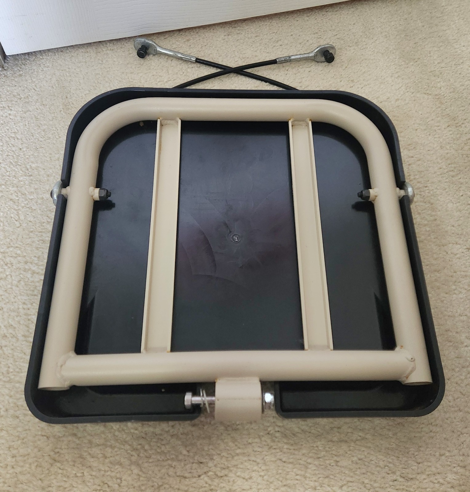 Invacare Reliant Get-U-Up Foot Plate Assembly with Mounting Hardware
