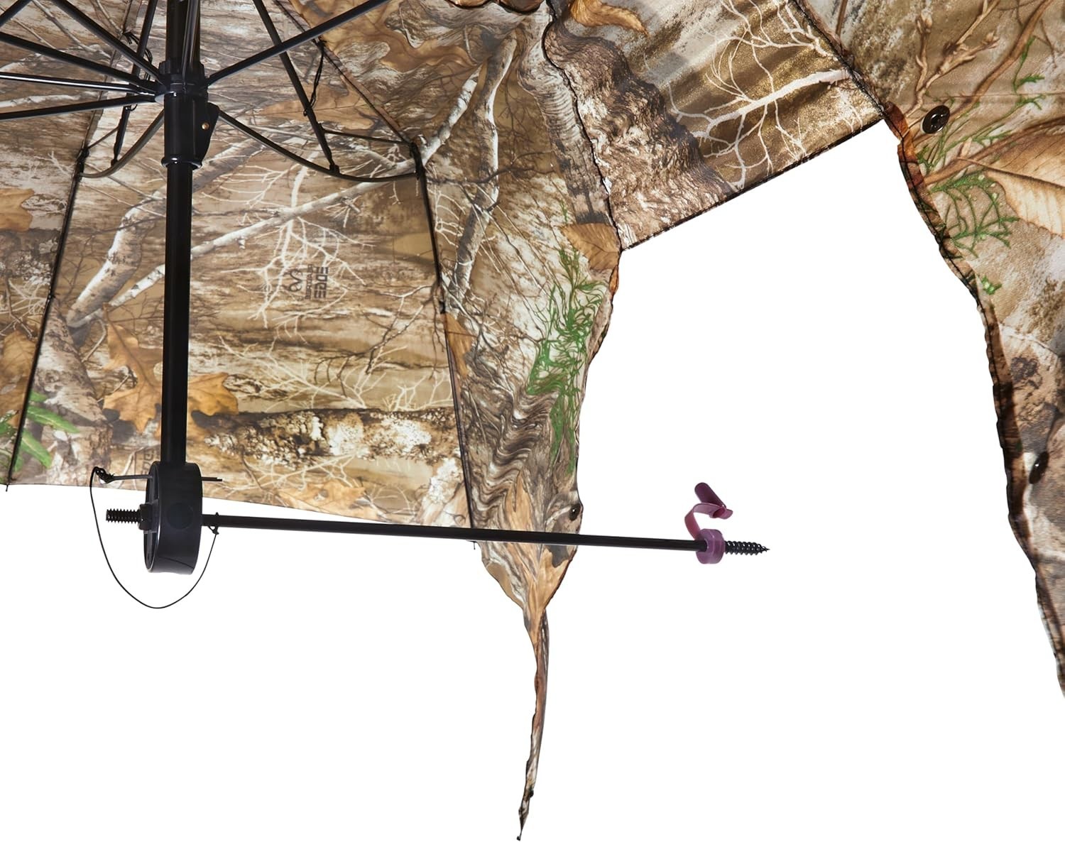 Quick-Setup 57-Inch Tree Stand Umbrella - Durable Camouflage Hunter's Shield