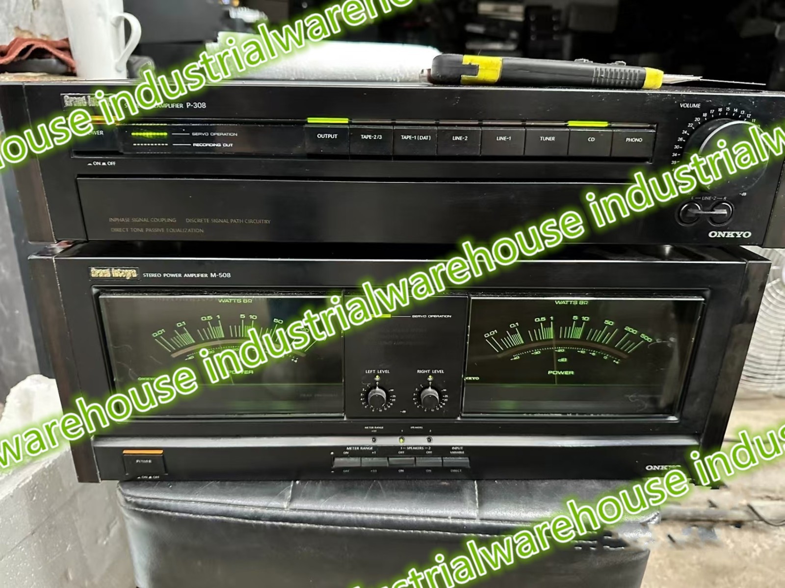 1PCS Used Onkyo P308+ M508 front and rear stages By DHL or FedEx