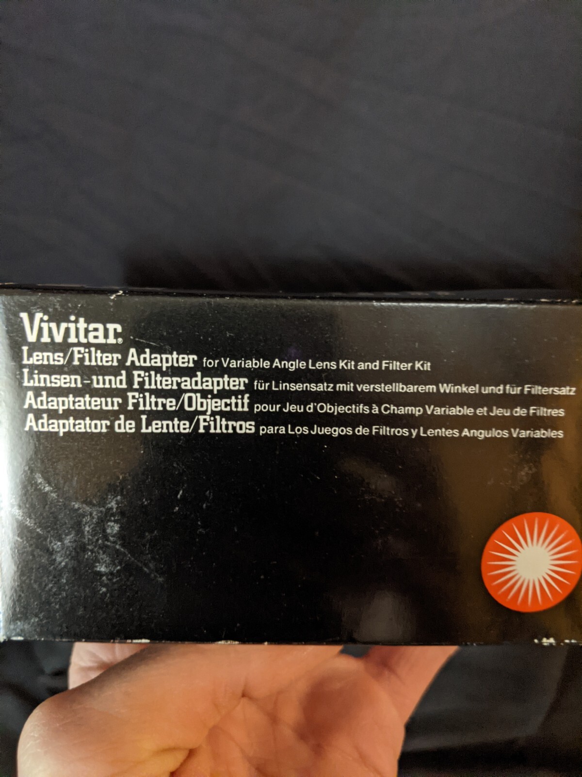 Vivitar Flash Filter Adapter For Model 283 In Original Box