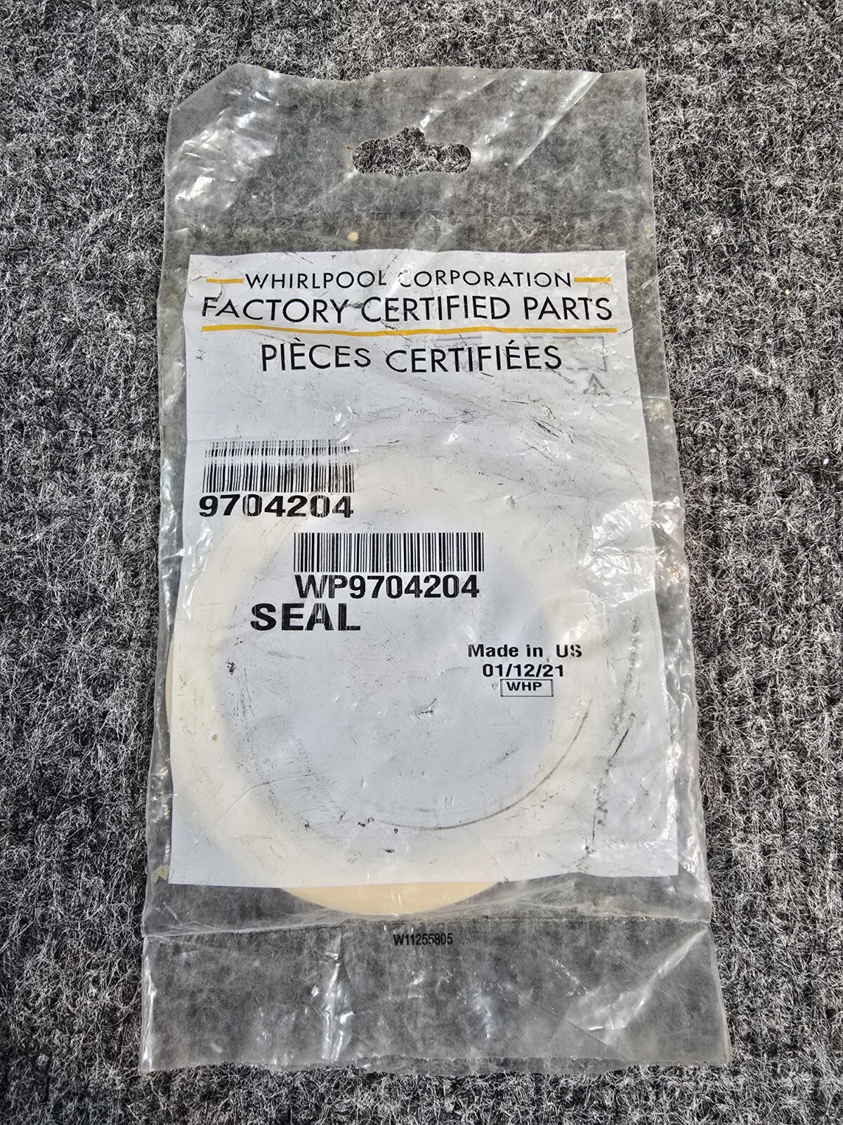 OEM Whirlpool 9704204 WP9704204 Blender Seal