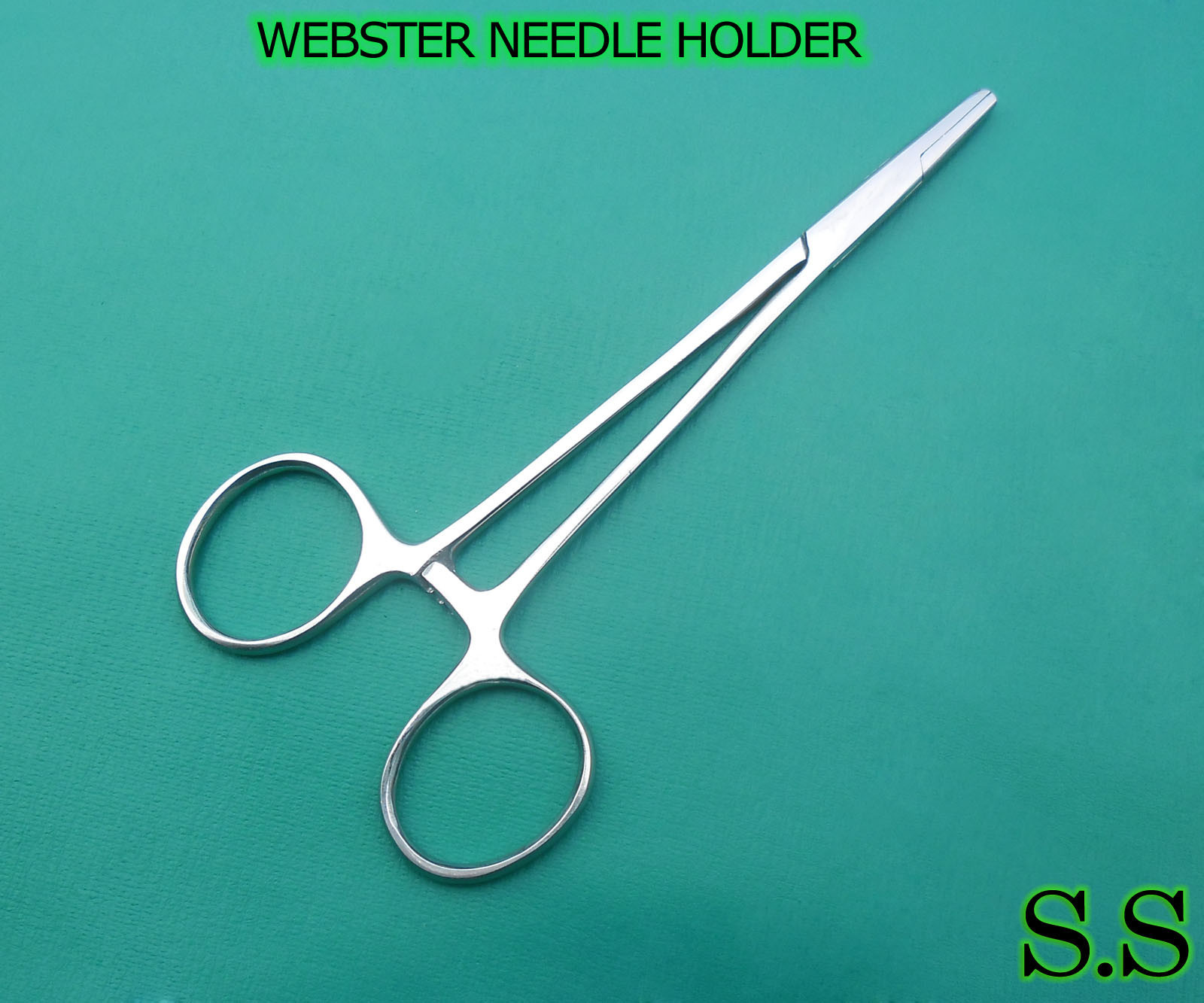 WEBSTER NEEDLE HOLDER 6" SURGICAL DENTAL MEDICAL INSTRUMENT