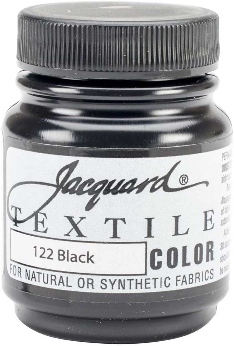Jacquard Textile Color Black for Clothes, Furniture Upholstery, Shoes or Tote