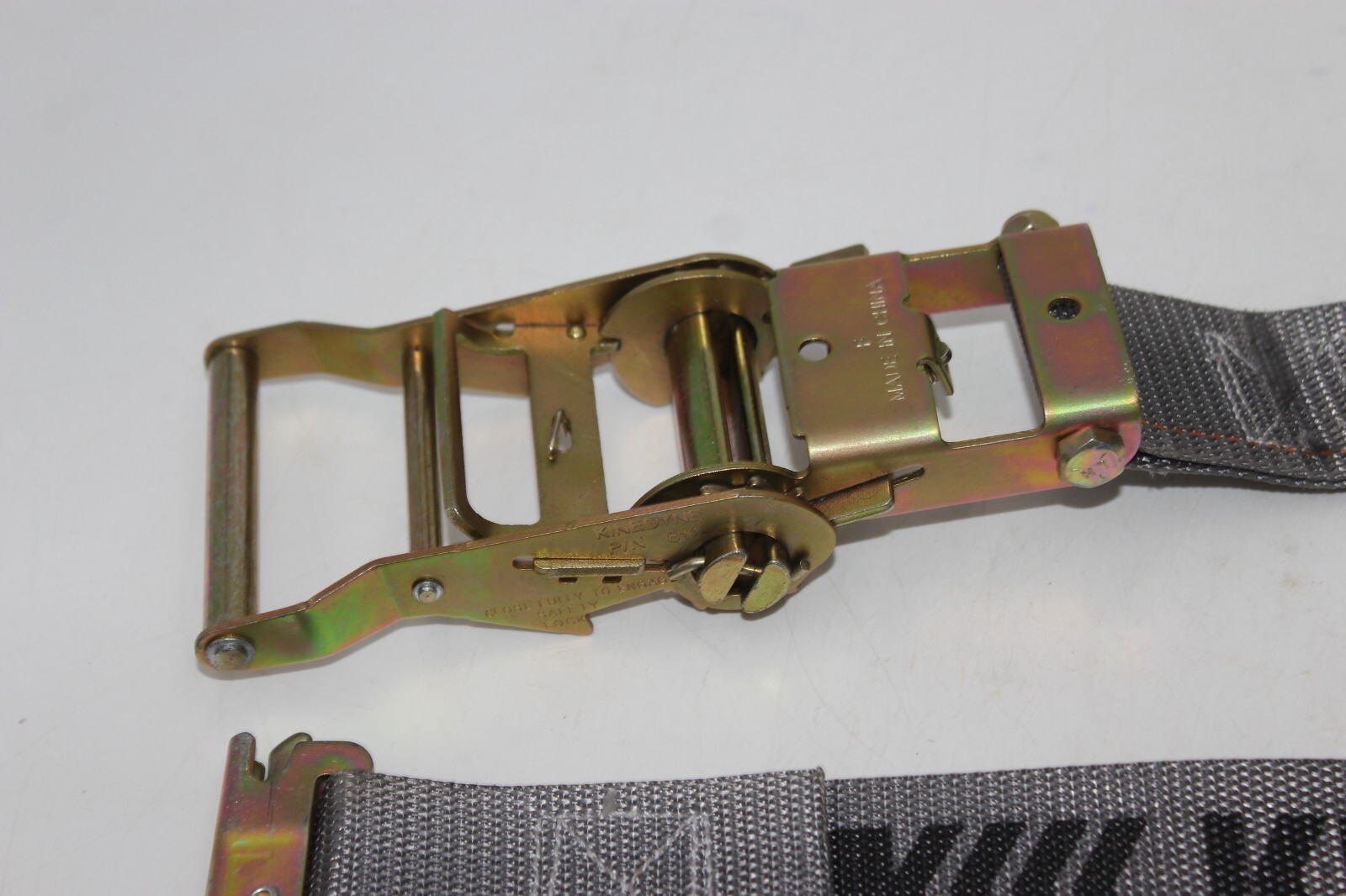 Kinedyne Ratchet Replacement Part #811 Tie Down Strap Nylon 4' Long Rachet End