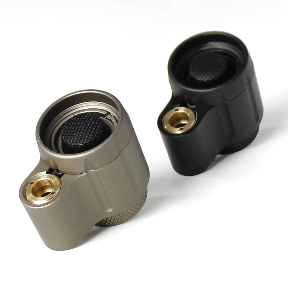 Tactical Dual Function Flashlight Switch Tail cap For M300/M600 Weaponlight - L3