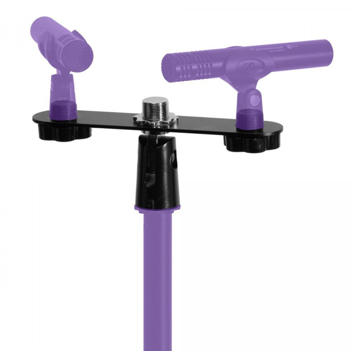On-Stage MY500 Stereo Mic Bar Microphone Mount Holds Up To 3 Mics At Once