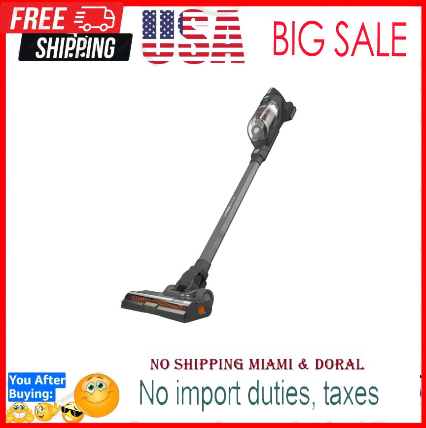 BLACK+DECKER POWERSERIES 20V MAX Cordless Stick Vacuum Cleaner, Household Vacuum