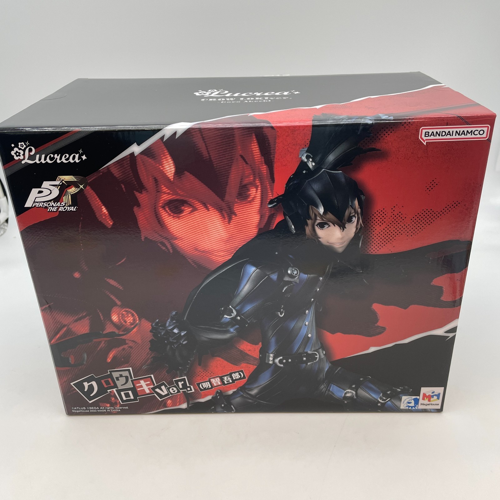 Lucrea Persona 5 The Royal Crow Loki ver. Goro Akechi Figure MegaHouse Japan Toy