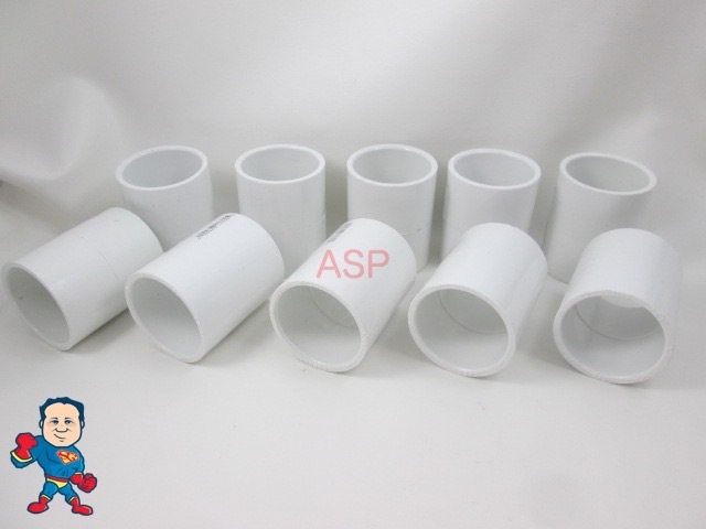 10X Hot Tub Spa Coupler 1 1/2" Slip X 1 1/2" Slip Plumbing PVC Fitting How To