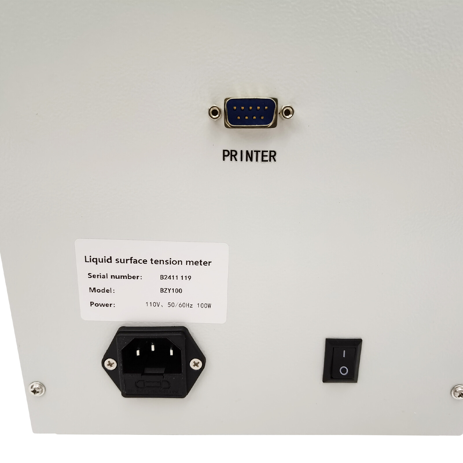 Automatic Liquid Surface/Interfacial Tensiometer 110V 0-1000mN/m Range