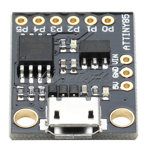 Mini ATTINY85 Micro USB Development Board for Digispark Kickstarter