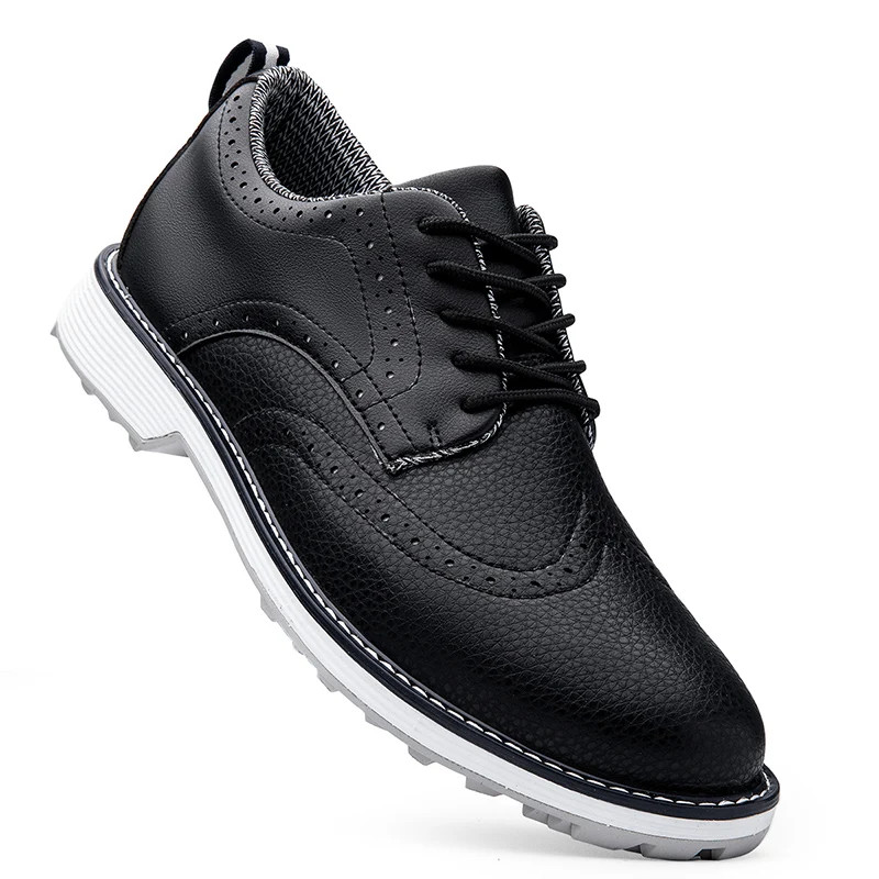 Men Comfortable Golfing Sneakers Professional Lightweight Walking Golfer Shoes