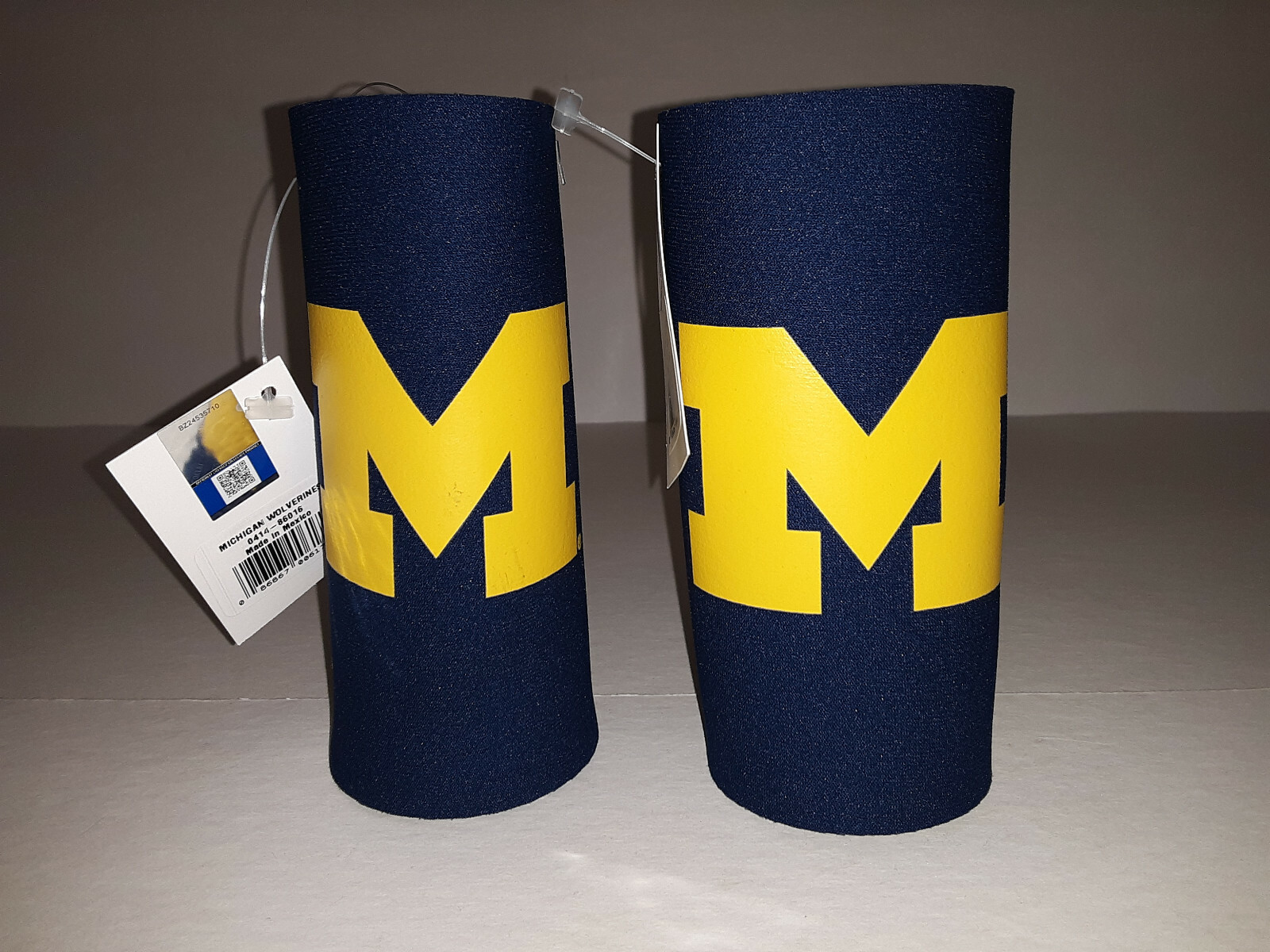 Michigan Wolverines NCAA 2 pack Ultra Slim Can Koozie