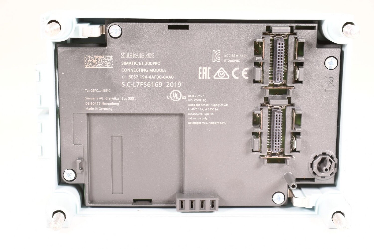 SIEMENS 6ES7194-4AF00-0AA0, Connection module, E04