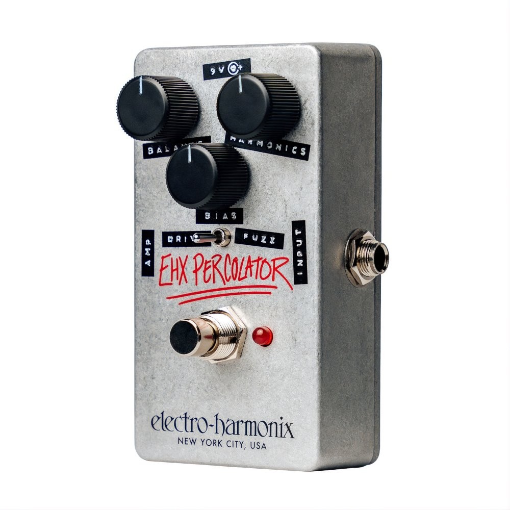 Electro-Harmonix EHX Percolator Overdrive Fuzz Guitar Effect Pedal