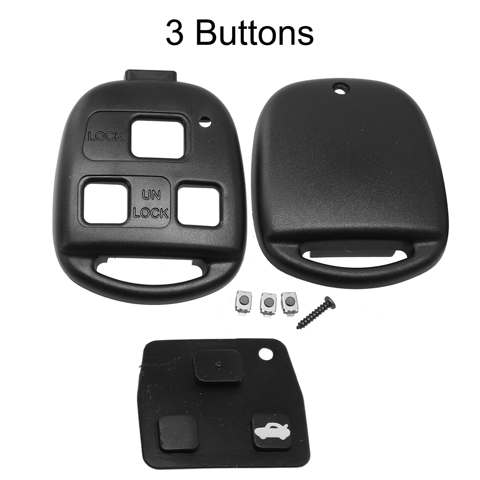 For Toyota For Land High Quality Cruiser Car Remote Key Button Pad Shell Case