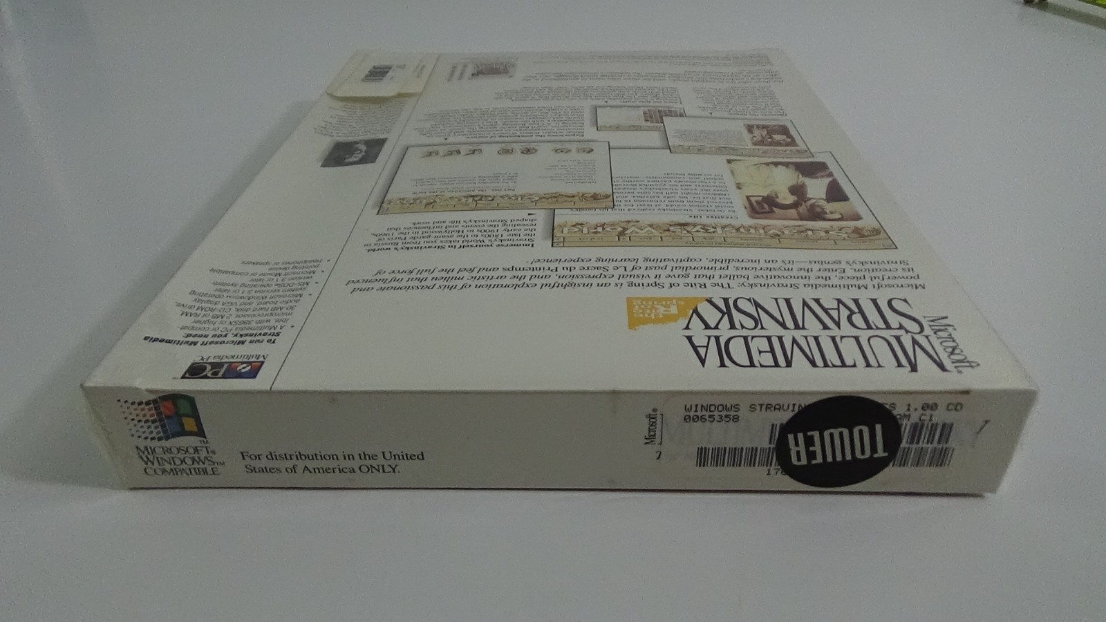 Microsoft Multimedia Stravinsky Interactive Musical Exploration #849