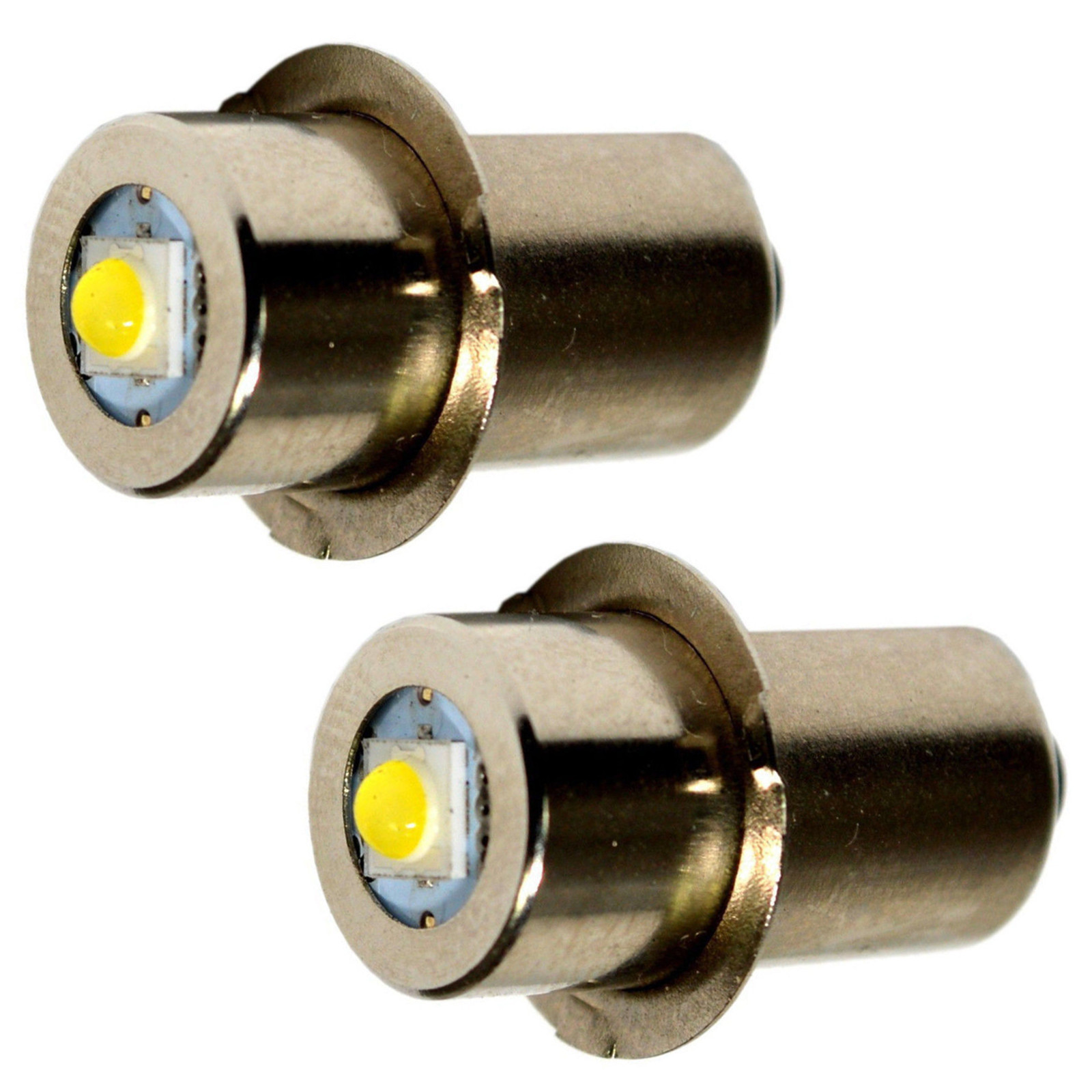 2pcs High Power Upgrade Bulbs 3W LED 150LM for Dewalt 900 9000 Series Flashlight