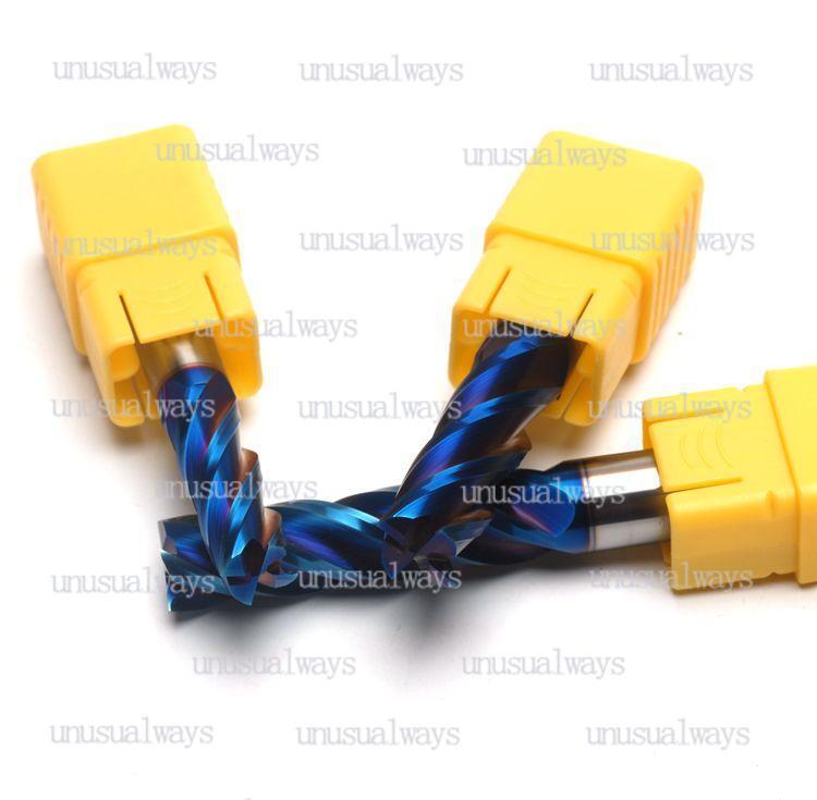 1PCS 4-flutes HRC65 Lengthen End Mill milling cutter high hard materials