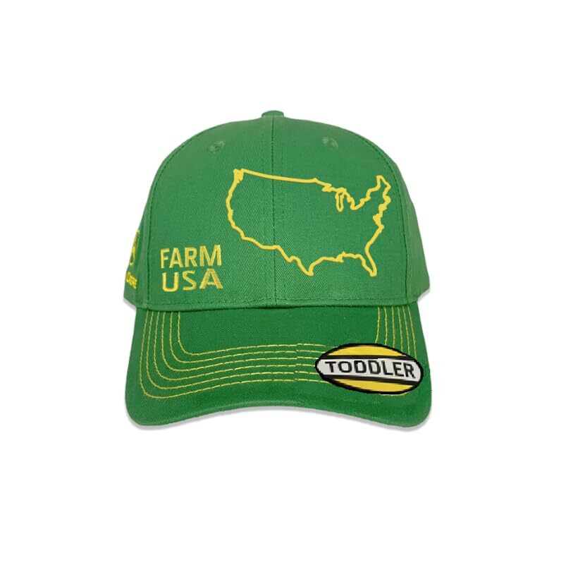 LP79262 - John Deere Green Farm Cap Toddler