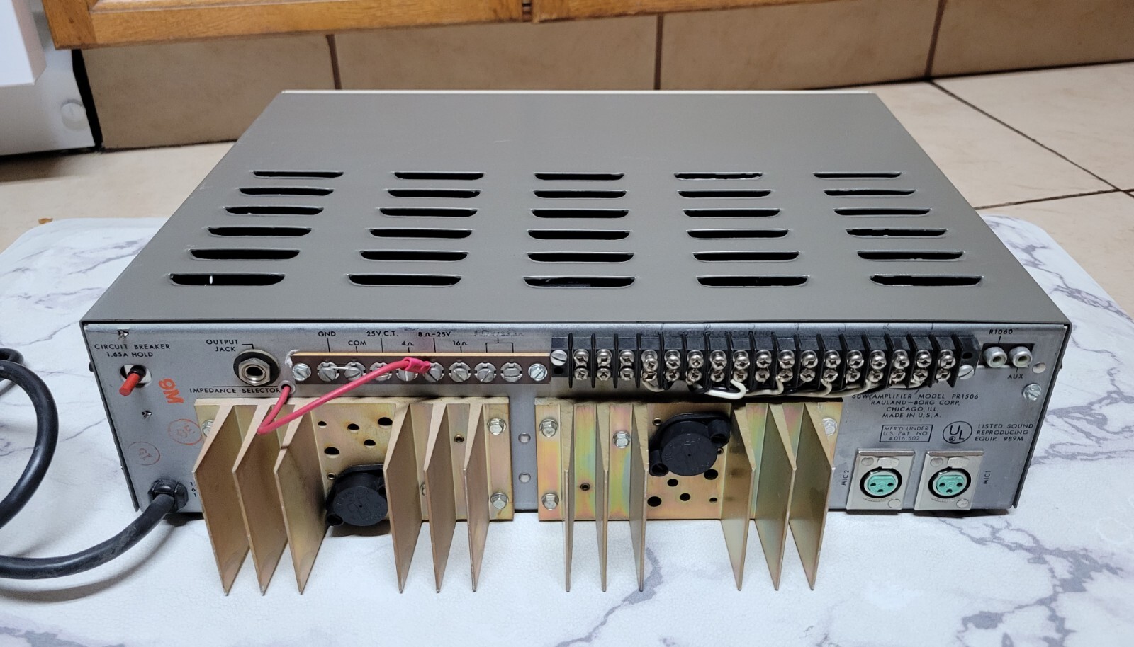 Rauland PR1506 Precedence Amplifier 60W