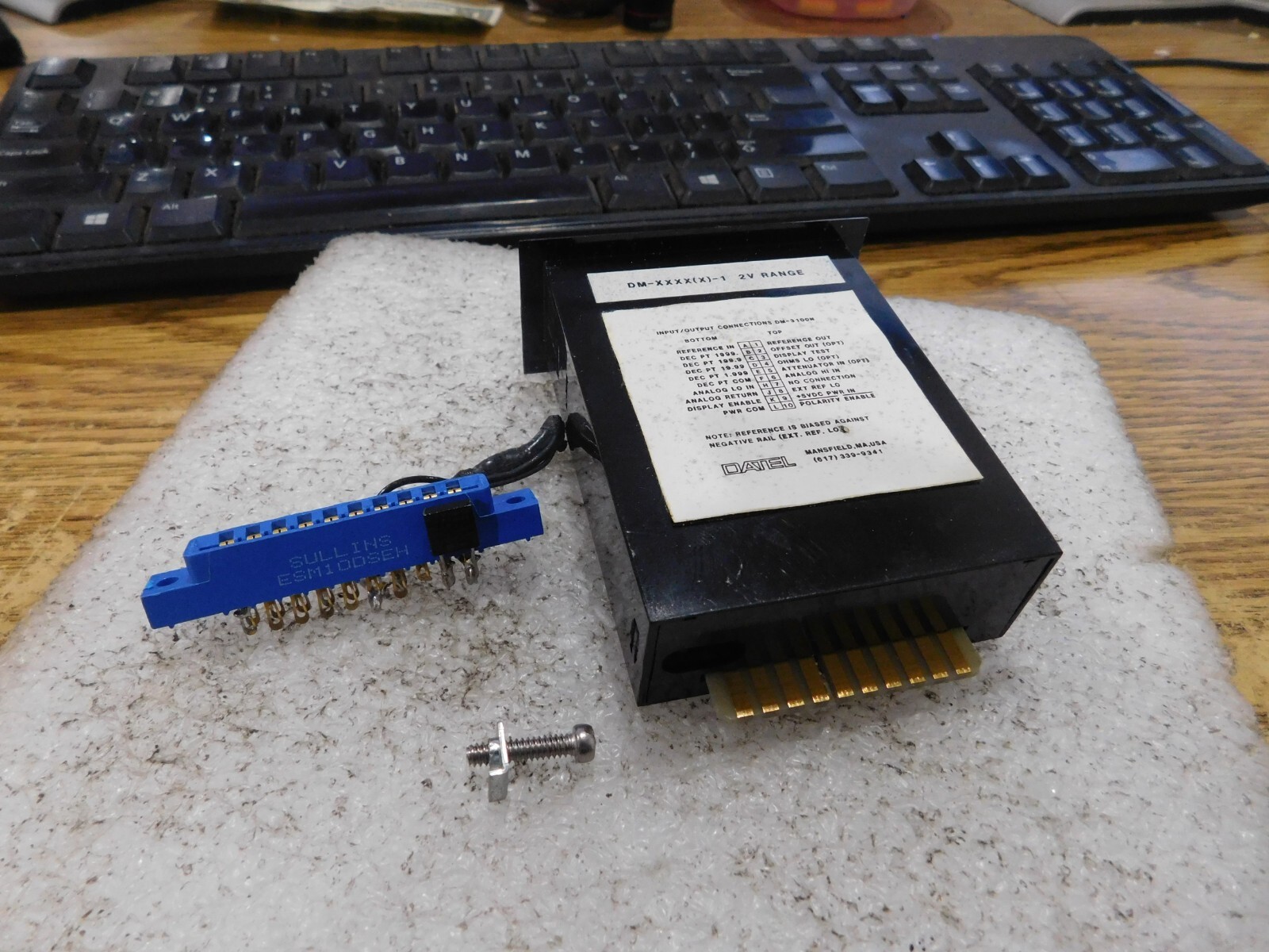 Datel Model: DM-XXXX(X)-1.  2V Range Digital  Panel Meter.