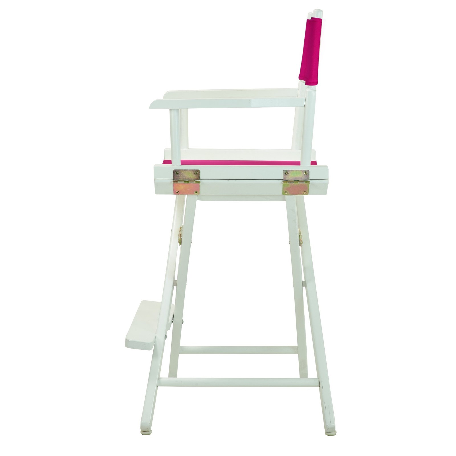 Casual Home 220-01/021-30 Director Chair 24" Counter Height White/Magenta