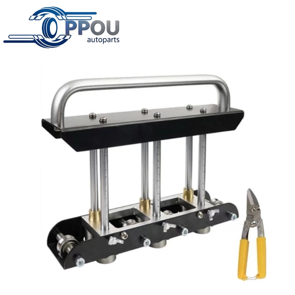 ER3 Three-Station Sheet Metal Edge Roller Bender, 0–90° Adjustable Bending Angle