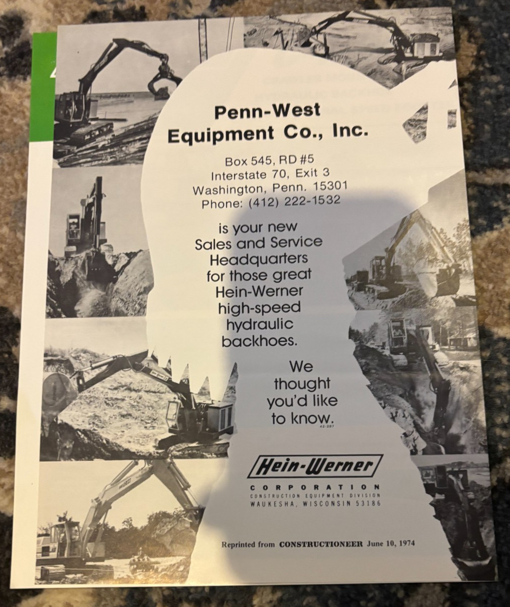 Hein Werner Corporation Dealer Penn-West Equipment Company Brochure AMIL25