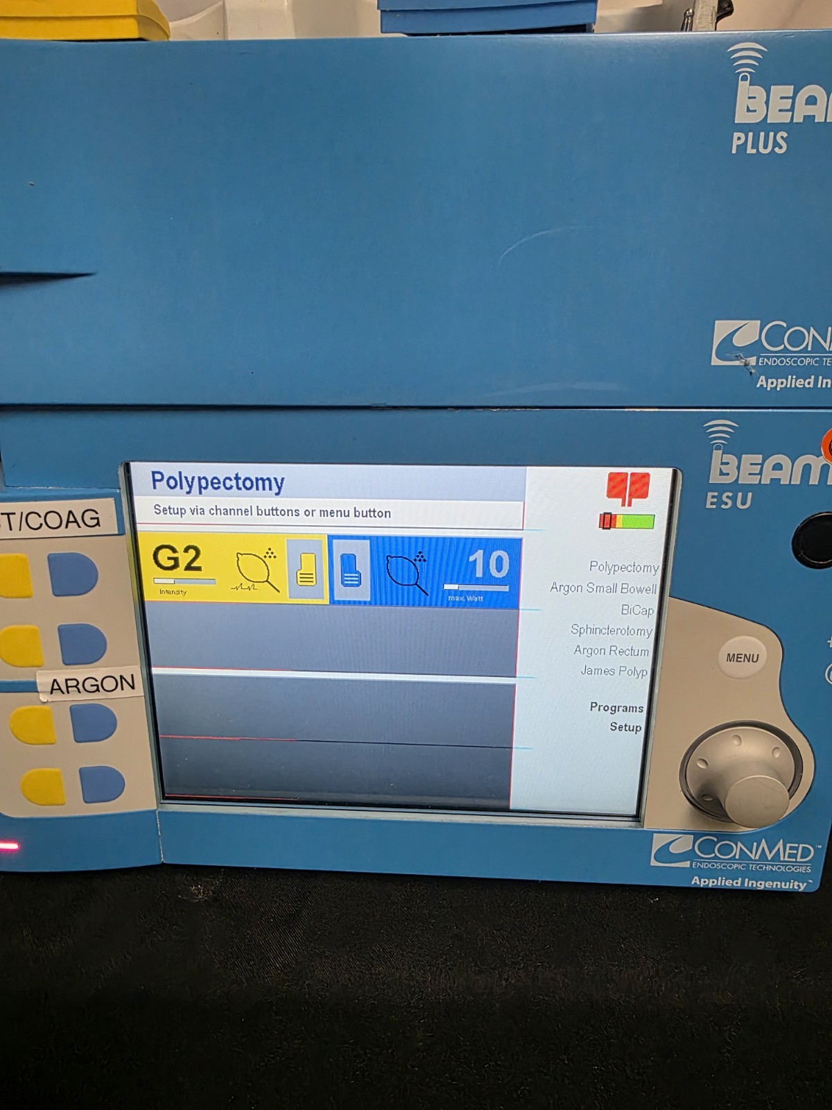 ConMed Beamer Mate Plus Endoscopic Electrosurgical System