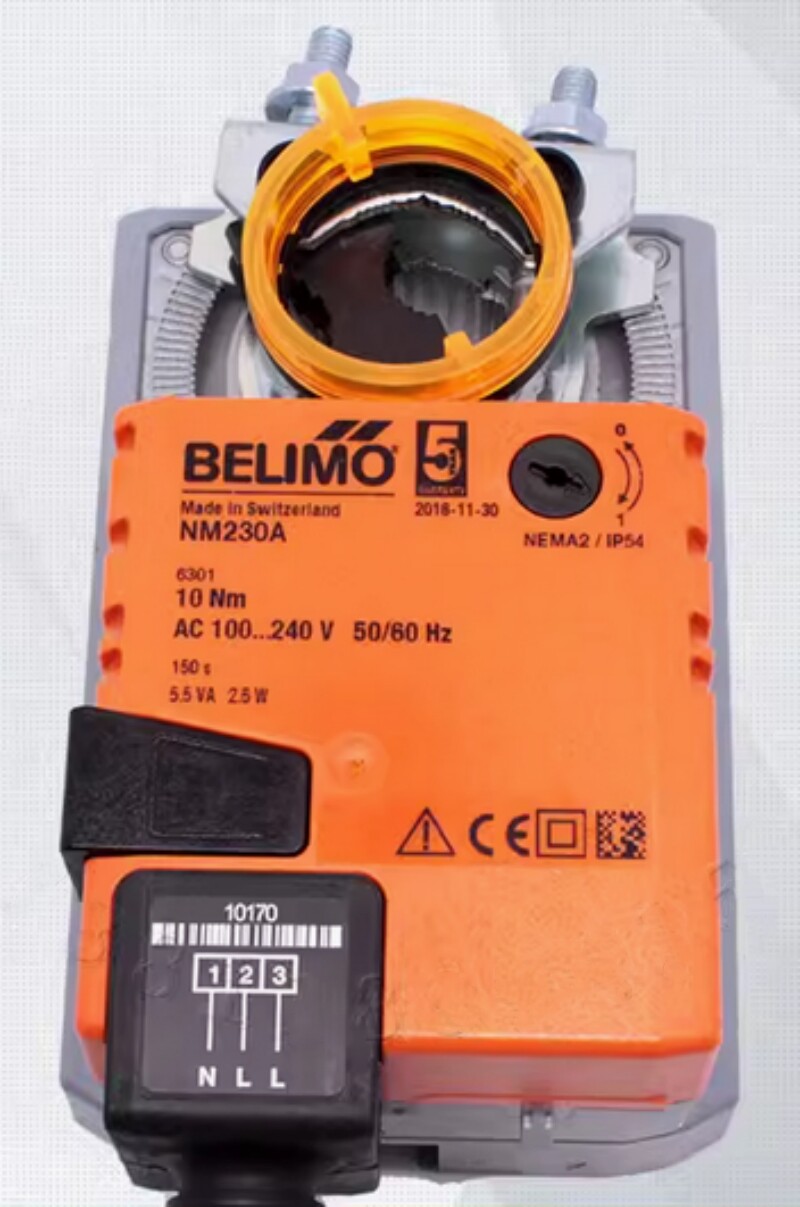 1PCS New Belimo Switch Type Air Valve Actuator NM230A 10NM Drive AC100-240V