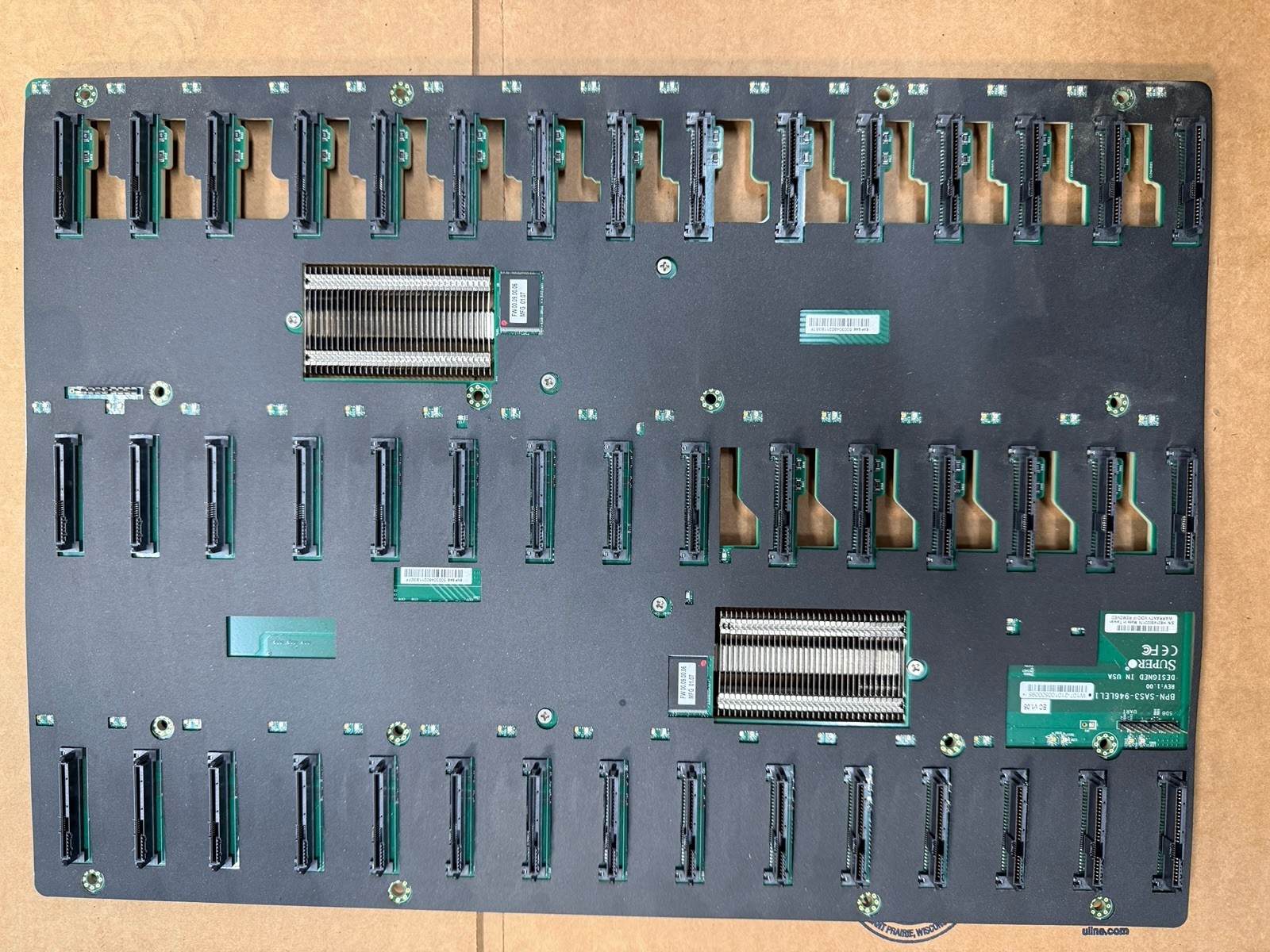 U32613 SUPERMICRO HARD DRIVE BACKPLANE 35 INCH LFF 30 BAY BPNSAS3946LEL1 G2U