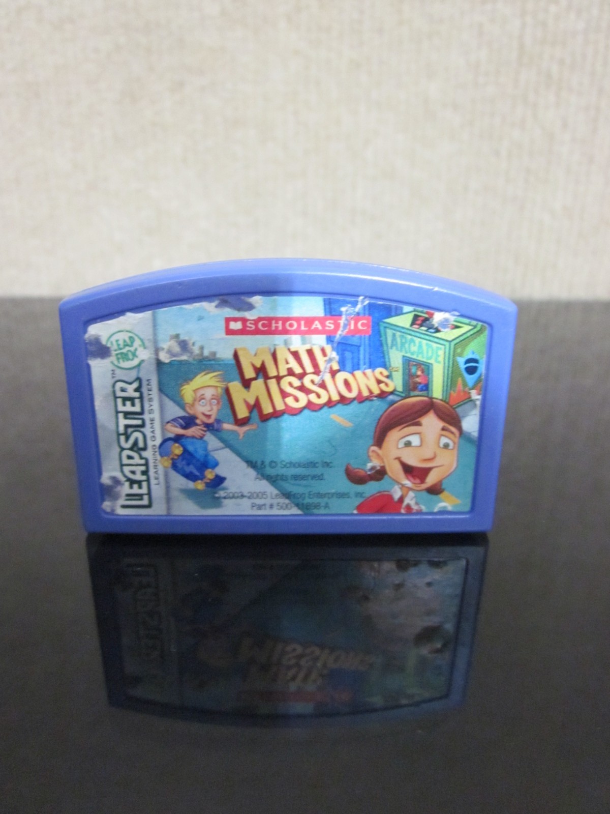 Leap Frog Scholastic Math Missions Leapster Learning Game System Game Cartridge