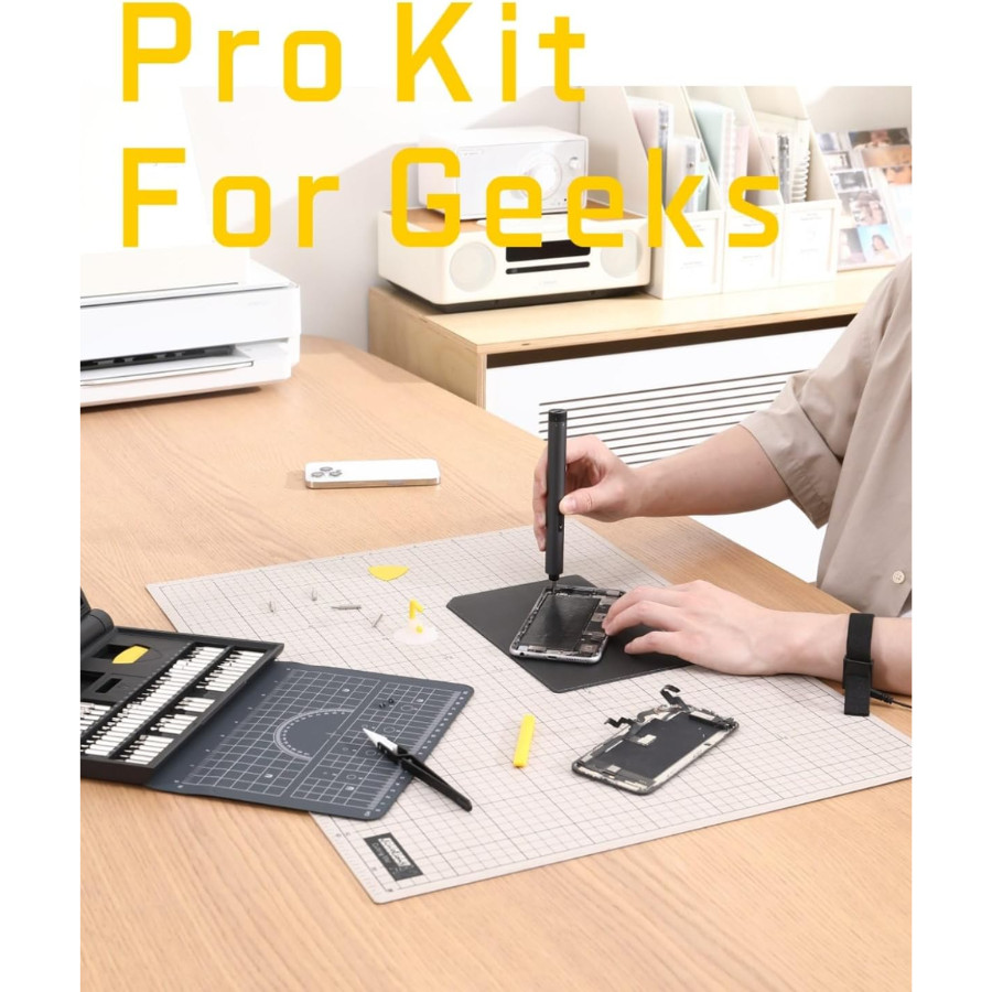 Fanttik E1 NEX Workstation Precision Electric Screwdriver Kit, 64 Magnetic Bits