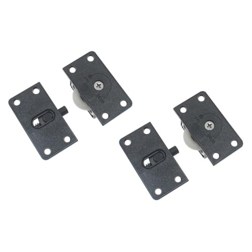 2set Sliding Cabinet Door Hardware Plastic Wardrobe Pulley Sliding 388 Plastic