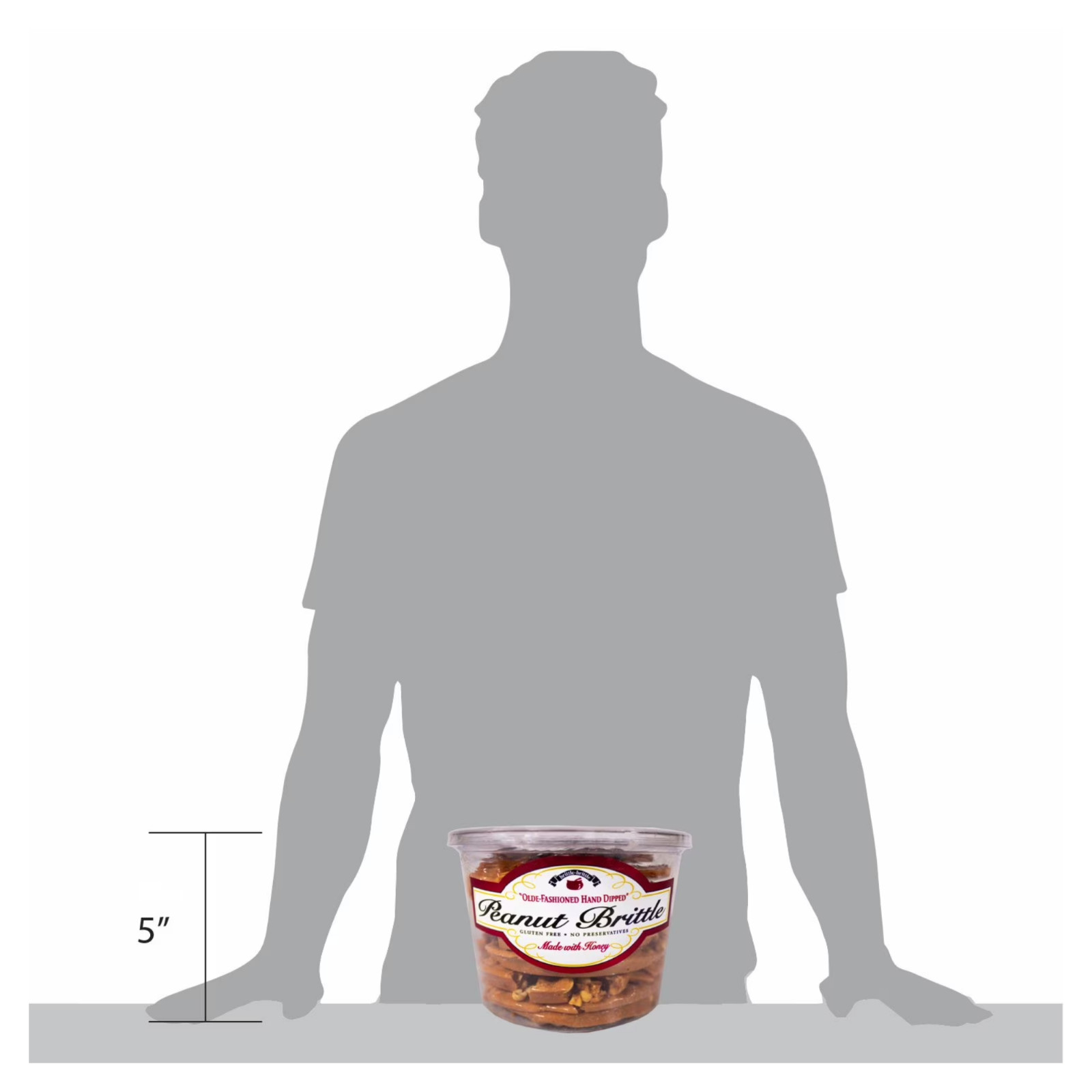 brittle-brittle Gourmet Peanut Brittle, 36 oz.