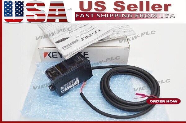 Keyence FD-XA1 Clamp-On Type Flow Sensor FD-X Series Controller Tested & Working