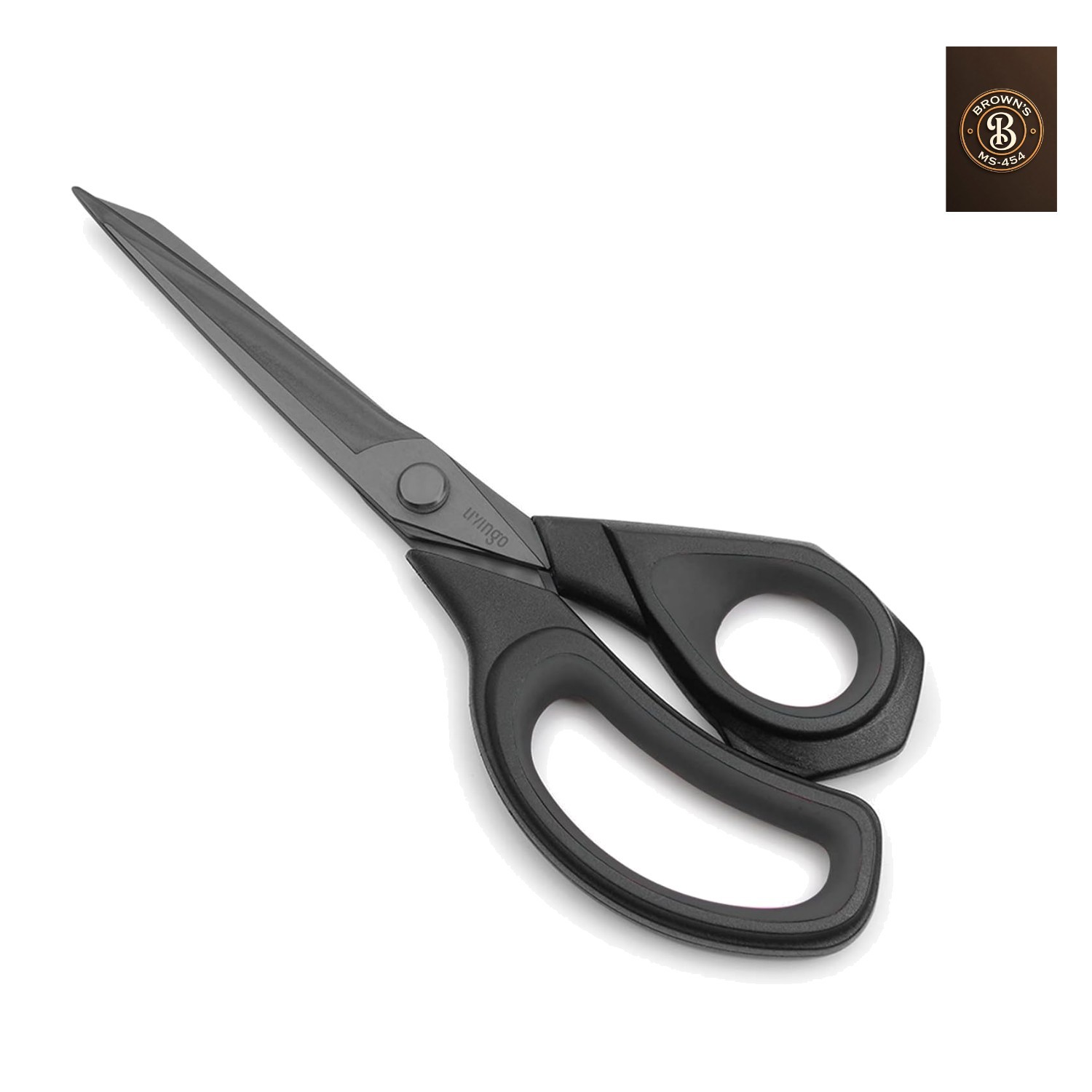 8.5”  Heavy Duty Scissors, Forged Stainless Steel Titanium Coated Sharp Fabri...