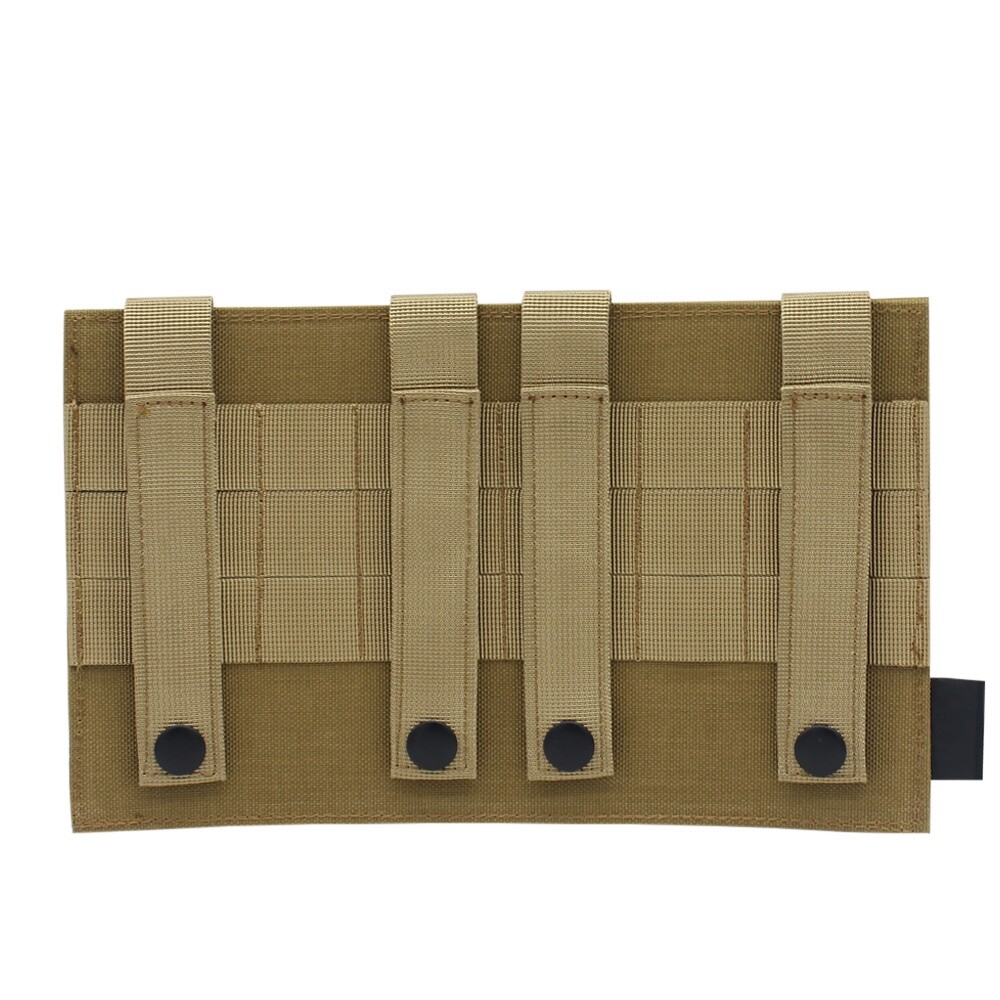 Tactical Molle Adapter Panel Hook Loop Plate for Vest Armband Expansion