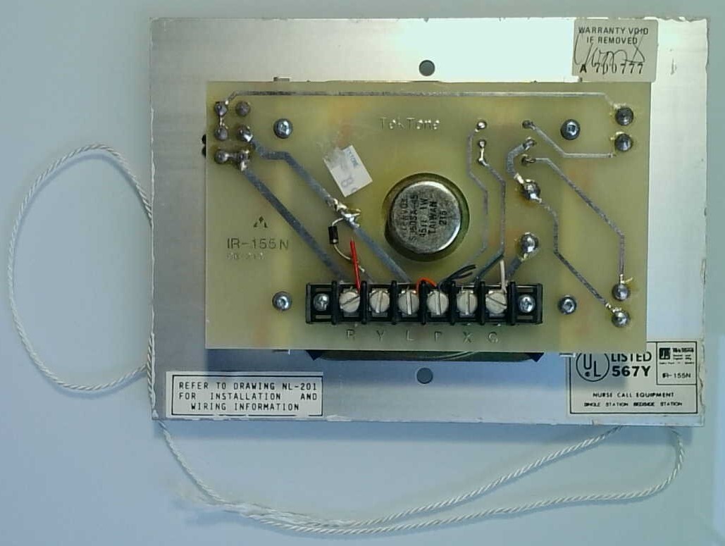 Tektone IR-155N Nurse Call Single Station