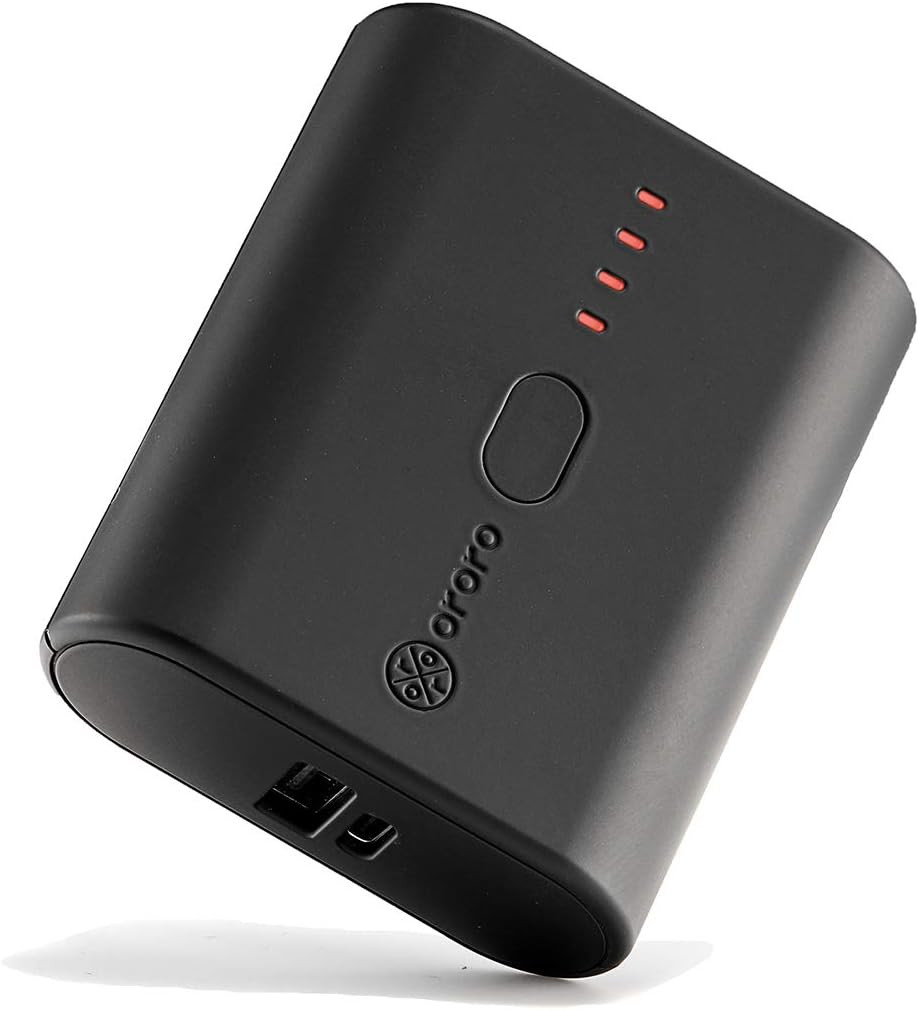 Portable Rechargeable Battery for Heated Vests, Jackets & Cushions