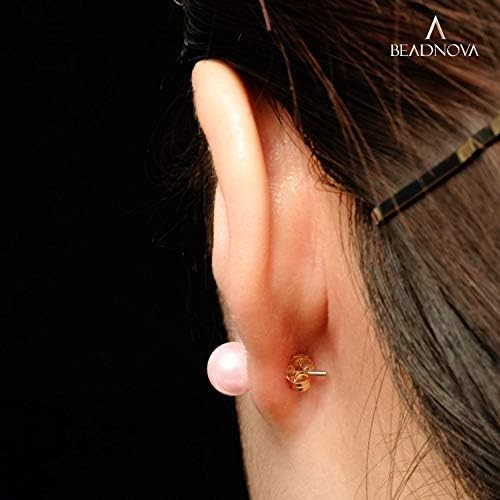 6 Pcs 14k Gold Earring Backs for Studs Butterfly Safety Locking Replacements
