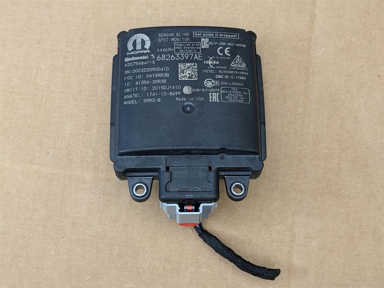 OEM 2019-2024 RAM 1500 2500 3500 Blind Spot Detection Module Sensor 68263397AE