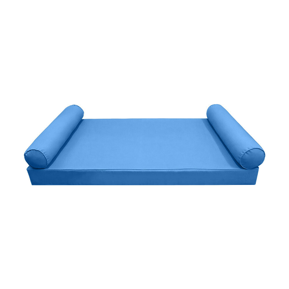STYLE5 Mattress & Pillow Daybed Porch Swing Piped Trim Queen AD102 |COVERS ONLY|
