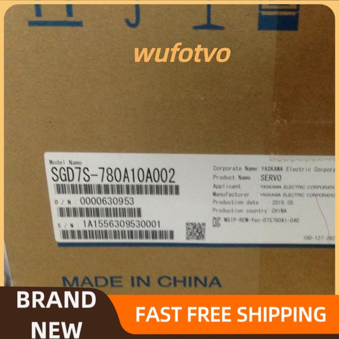 Original New Sealed YASKAWA Servo Drive SGD7S-780A10A002 In Box Fast Delivery