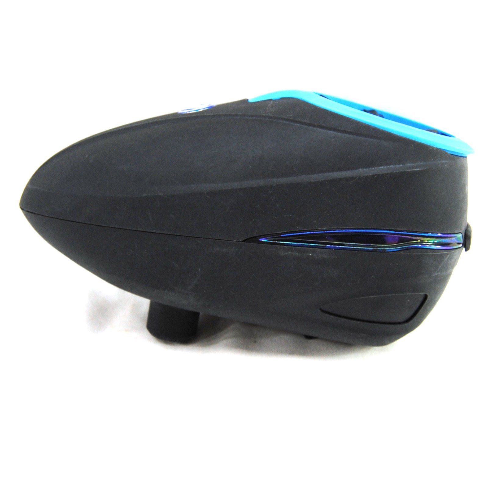 Used Paintball Dye R-2 Loader Electrical Hopper Black/Blue